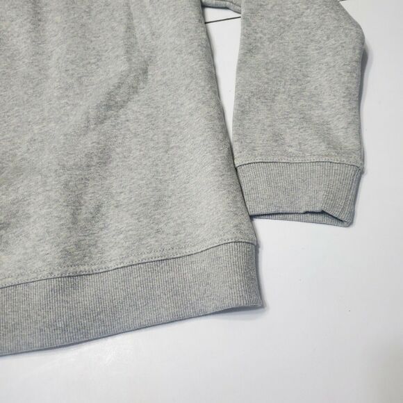Tommy Hilfiger Women Med Pullover Sweater Grey Heathered Long Sleeve V Neck Soft - Picture 3 of 12